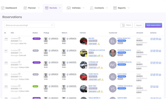 Online car rental booking Car rental booking picture2