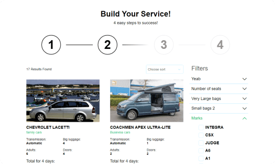 Free car rental wordpress plugin Car rental wordpress plugin picture3